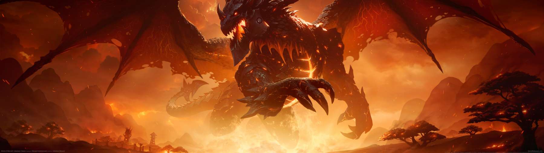 World of Warcraft: Cataclysm Classic Hintergrundbild