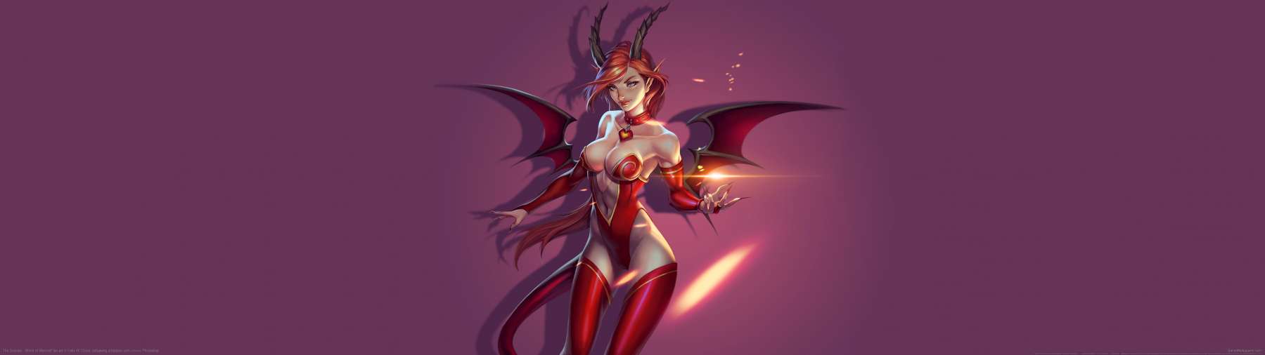 World of Warcraft fan art superwide Hintergrundbild 03