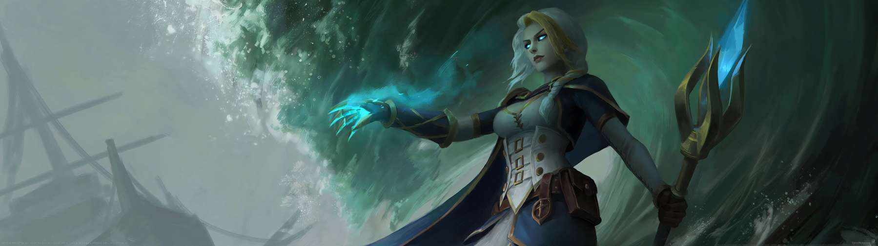 World of Warcraft fan art superwide Hintergrundbild 05