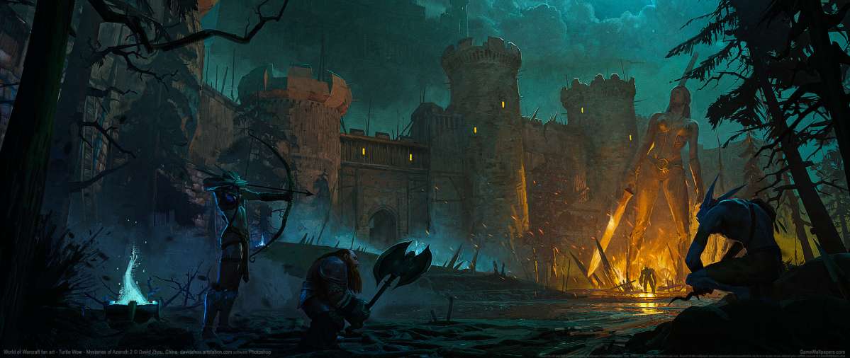 World of Warcraft fan art Hintergrundbild