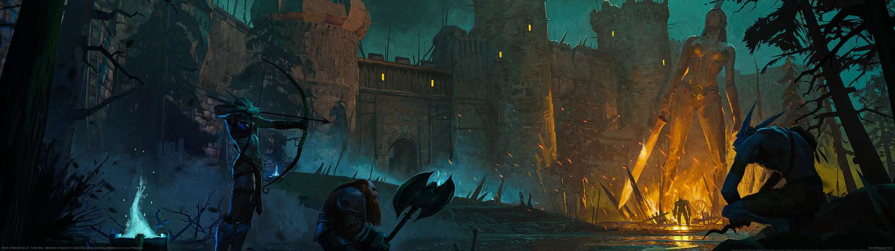 World of Warcraft fan art Hintergrundbild
