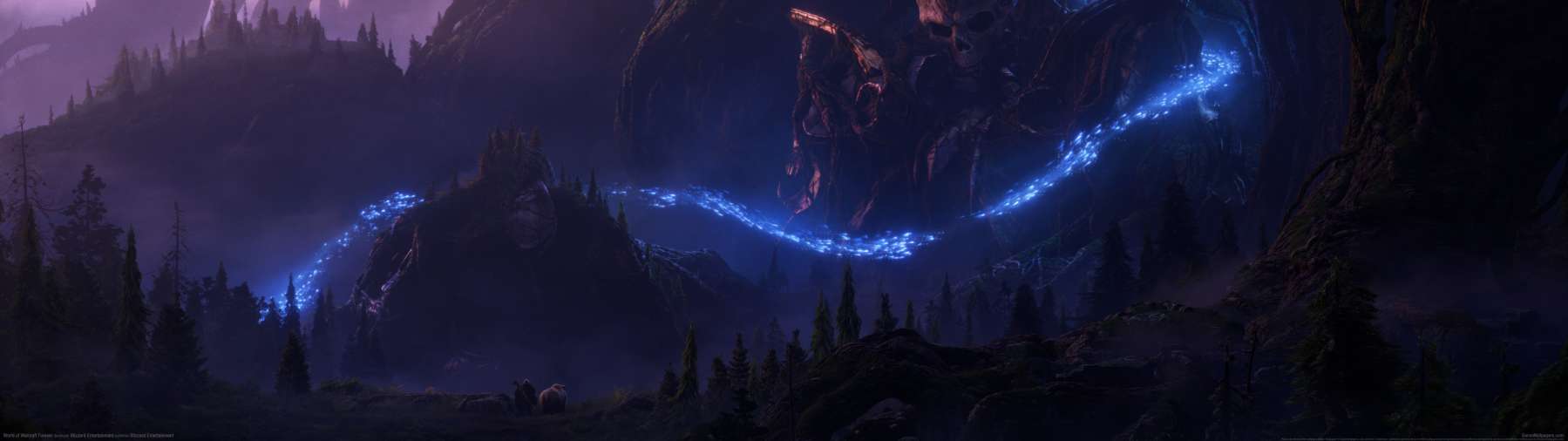 World of Warcraft Forever superwide Hintergrundbild 01