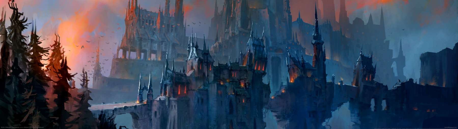World of Warcraft: Shadowlands superwide Hintergrundbild 04