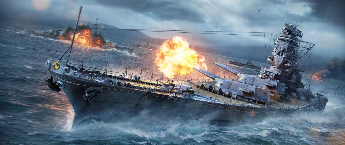 World of Warships Hintergrundbild