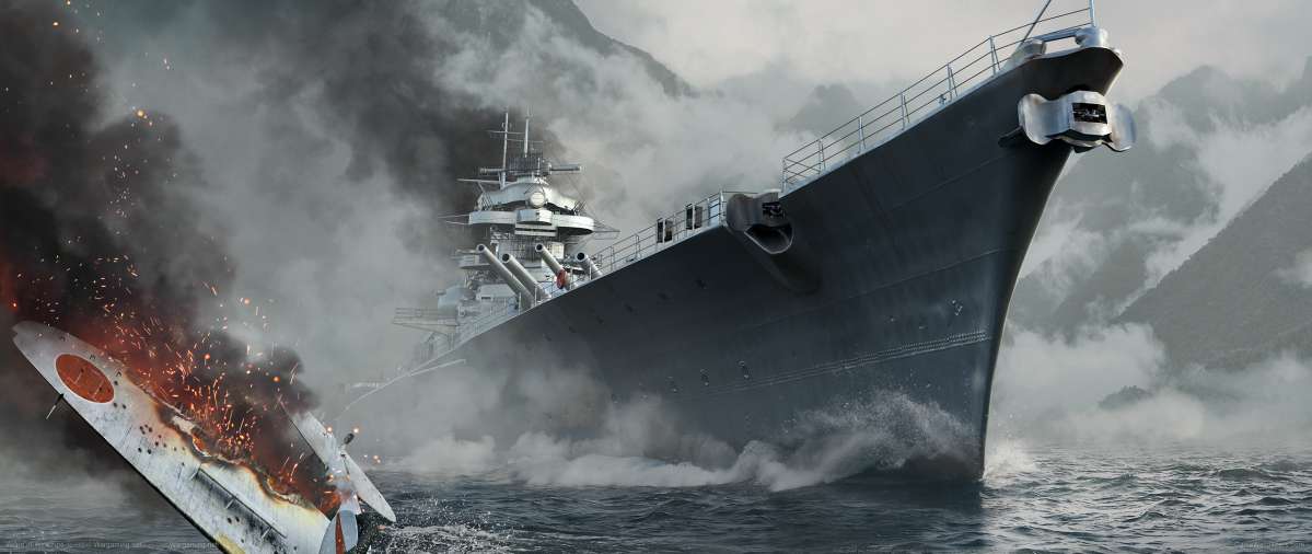 World of Warships ultrawide Hintergrundbild 06