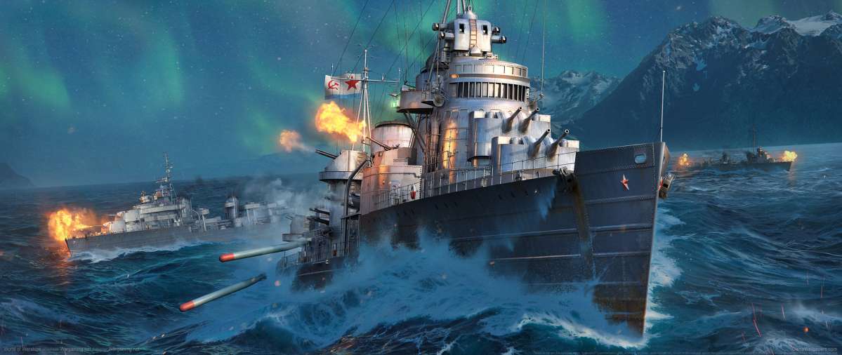 World of Warships Hintergrundbild