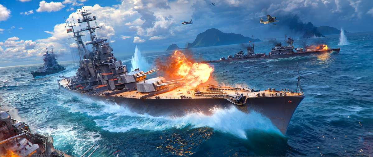 World of Warships ultrawide Hintergrundbild 10