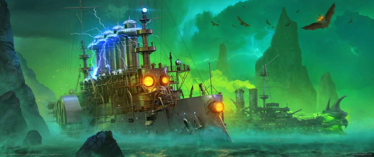 World of Warships ultrawide Hintergrundbild 14