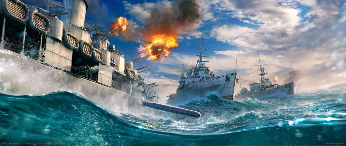 World of Warships ultrawide Hintergrundbild 15