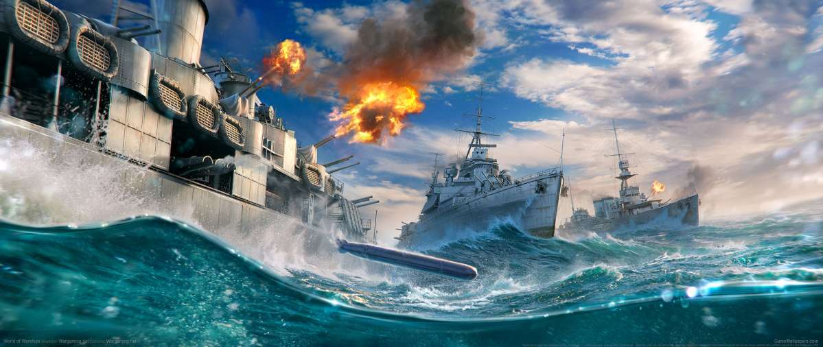 World of Warships Hintergrundbild