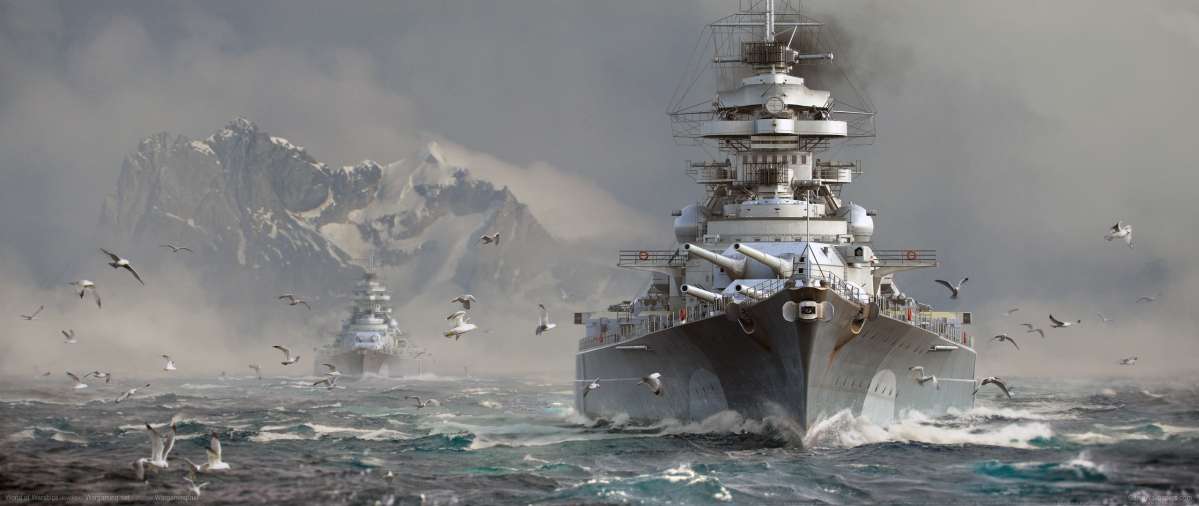 World of Warships Hintergrundbild