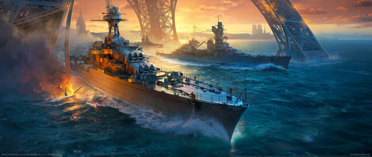 World of Warships Hintergrundbild