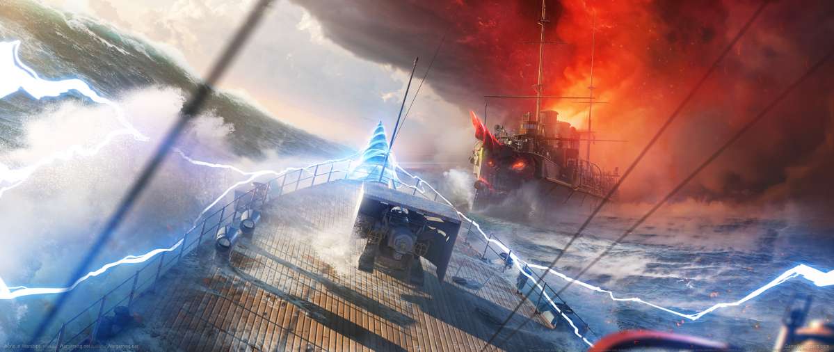 World of Warships ultrawide Hintergrundbild 21