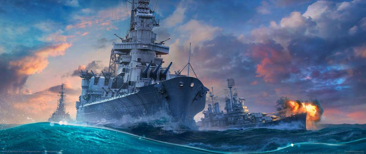 World of Warships Hintergrundbild