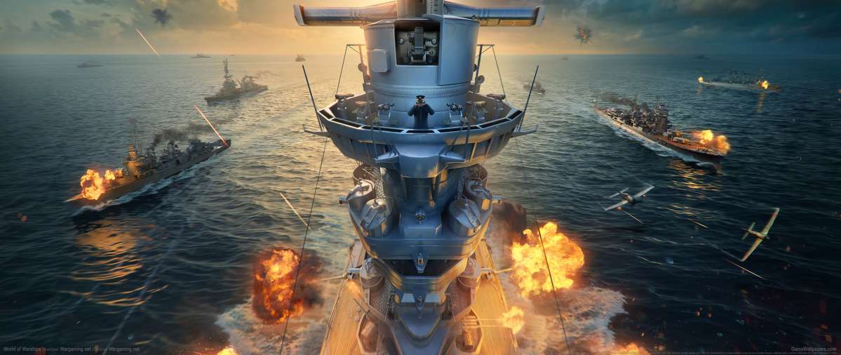 World of Warships Hintergrundbild