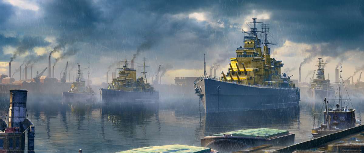 World of Warships Hintergrundbild