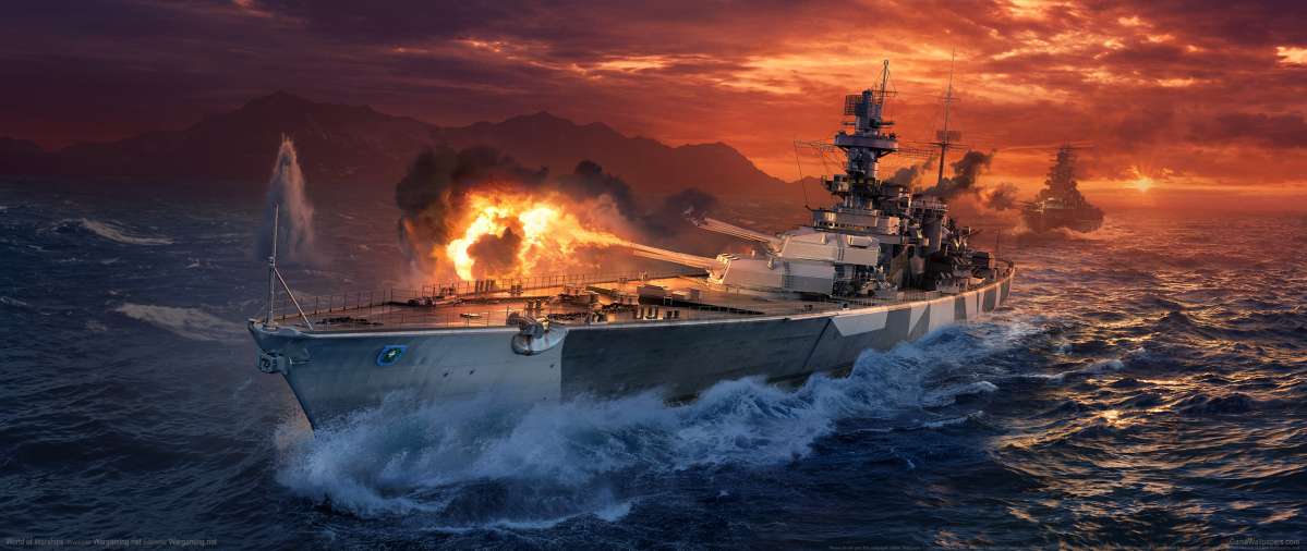 World of Warships Hintergrundbild