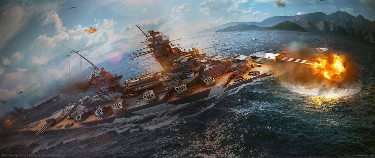 World of Warships Hintergrundbild