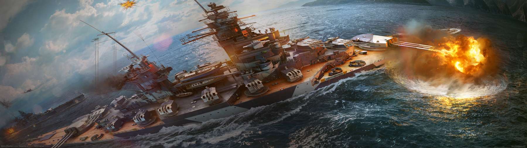 World of Warships Hintergrundbild