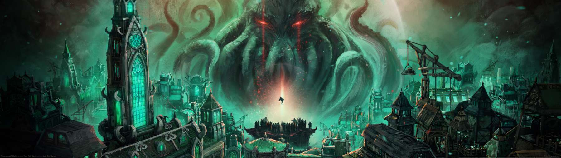Worshippers of Cthulhu superwide Hintergrundbild 01