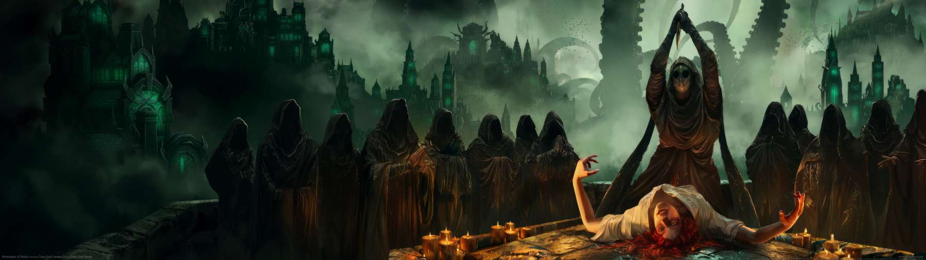 Worshippers of Cthulhu superwide Hintergrundbild 02