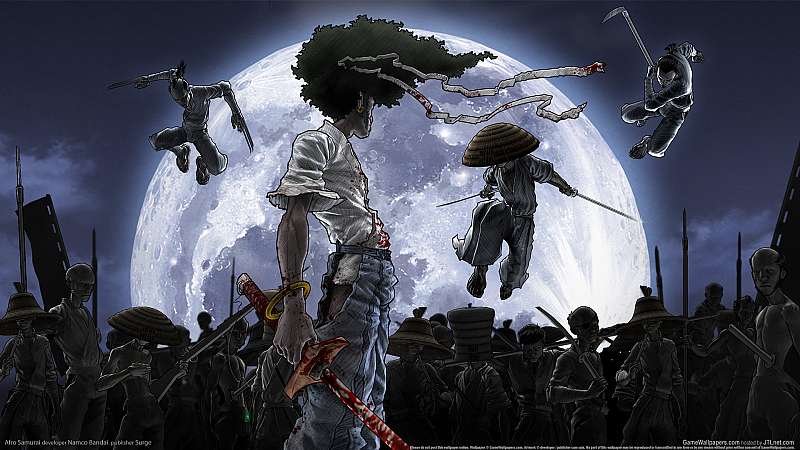 Afro Samurai Hintergrundbild
