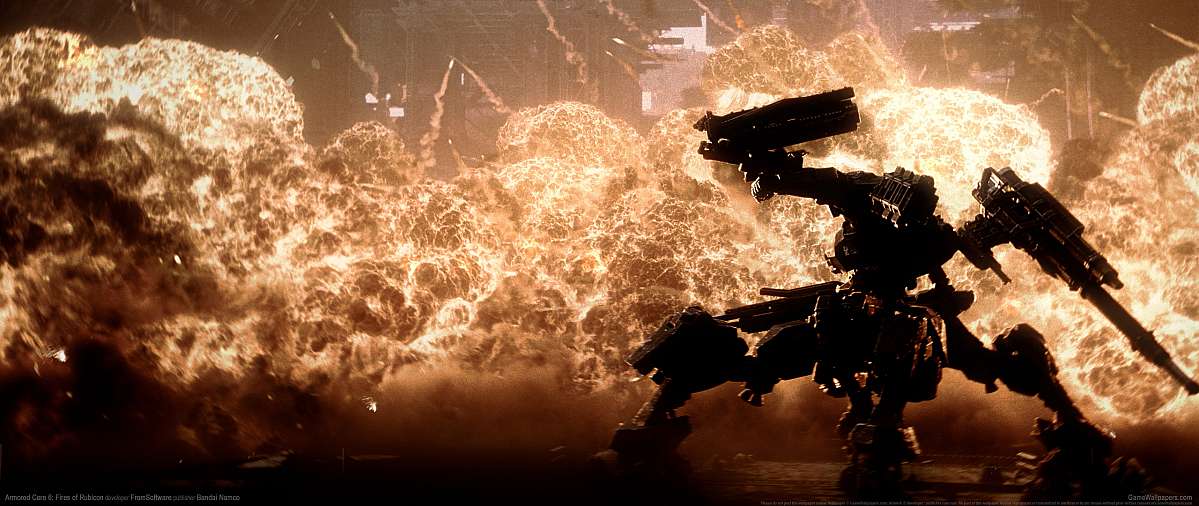 Armored Core 6: Fires of Rubicon ultrawide Hintergrundbild 01