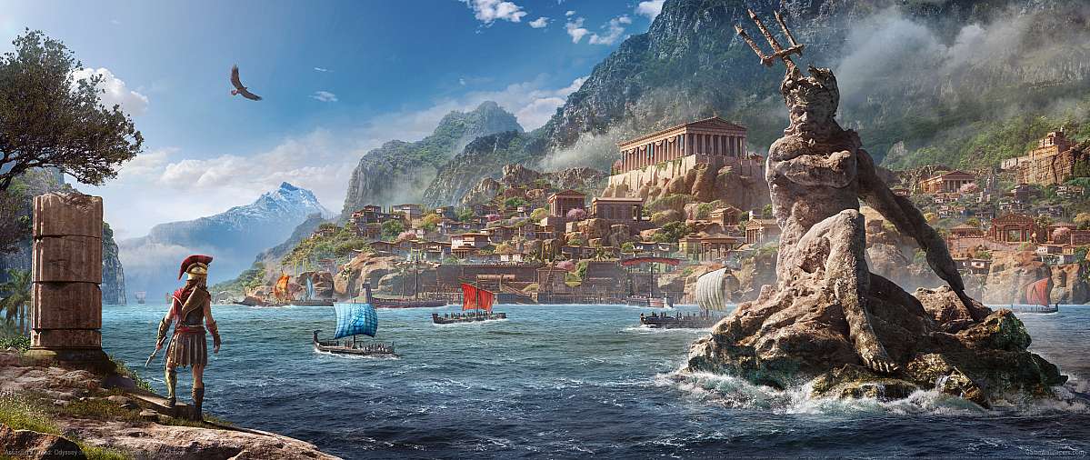 Assassin's Creed: Odyssey ultrawide Hintergrundbild 02