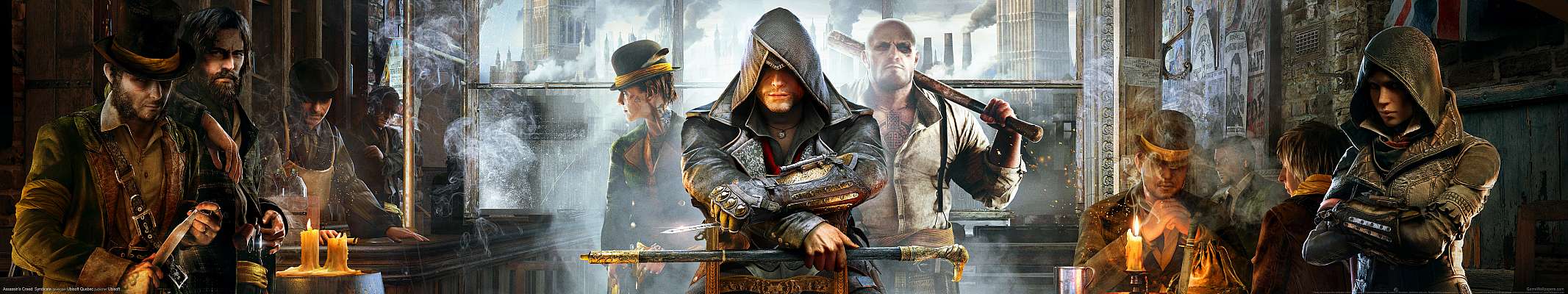 Assassin's Creed: Syndicate triple screen Hintergrundbild
