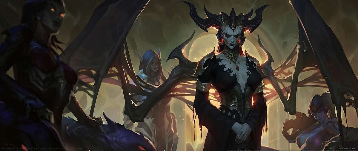 Blizzard fan art Hintergrundbild