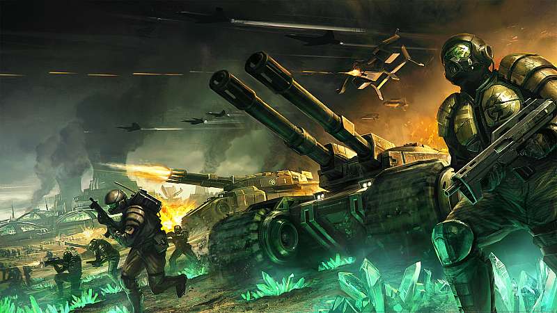 Command & Conquer: Tiberium Alliances Hintergrundbild