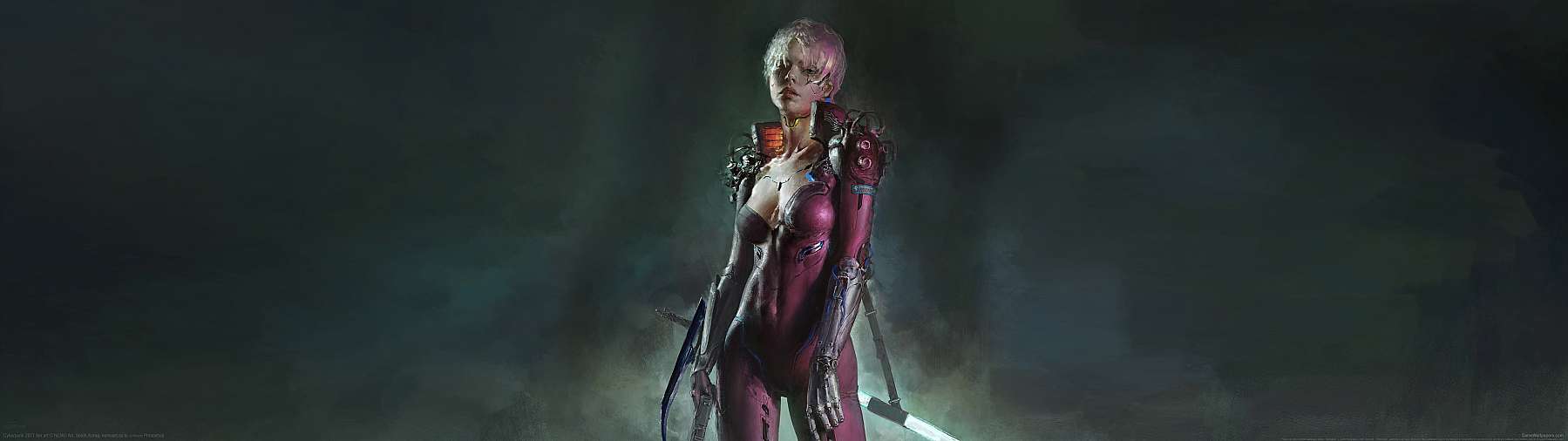 Cyberpunk 2077 fan art Hintergrundbild