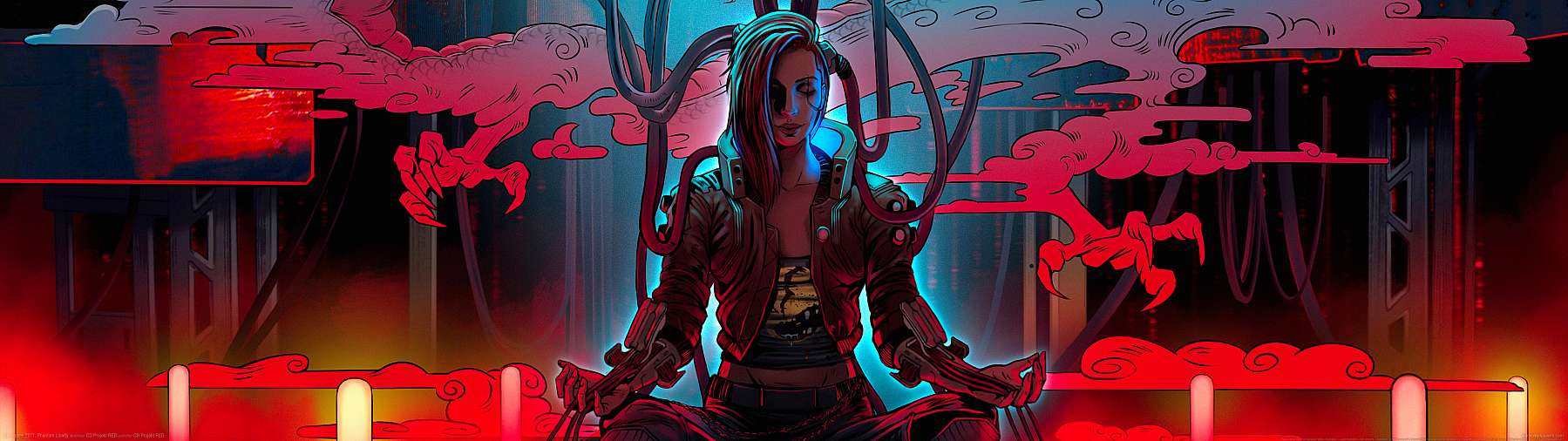Cyberpunk 2077: Phantom Liberty superwide Hintergrundbild 02