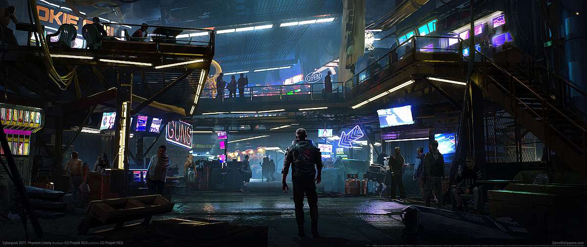 Cyberpunk 2077: Phantom Liberty ultrawide Hintergrundbild 04