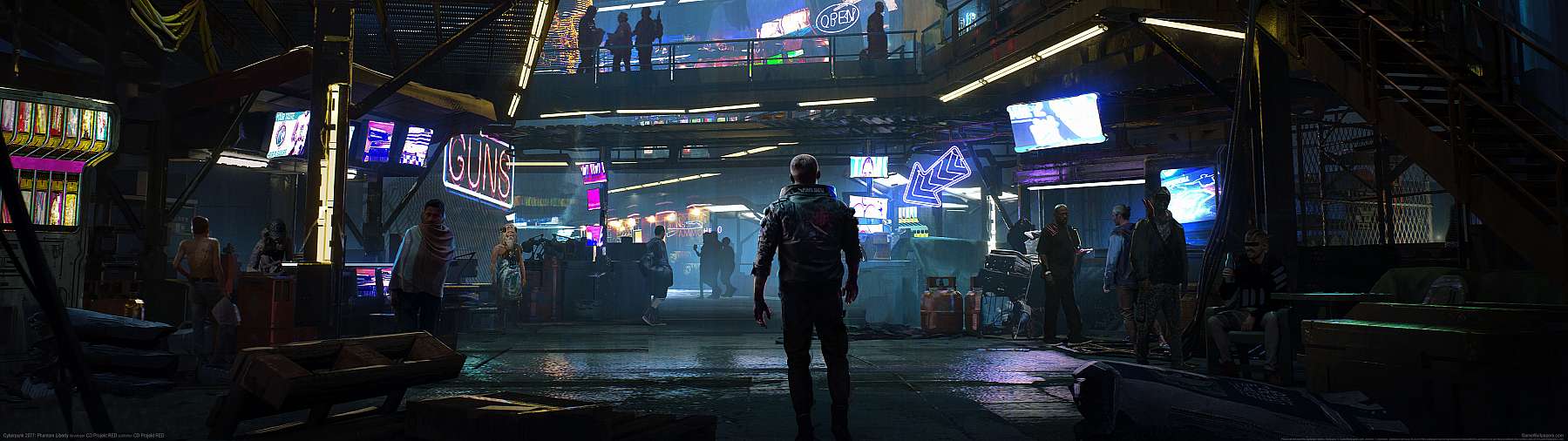 Cyberpunk 2077: Phantom Liberty superwide Hintergrundbild 04