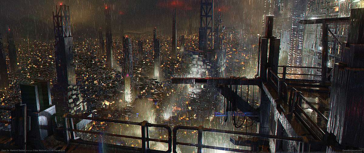 Deus Ex: Mankind Divided ultrawide Hintergrundbild 09