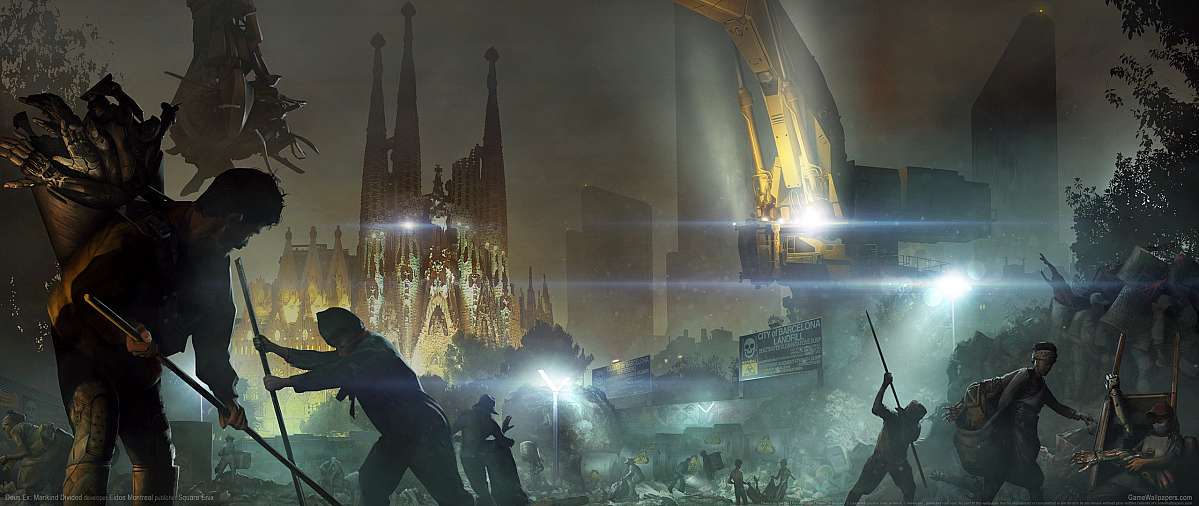 Deus Ex: Mankind Divided ultrawide Hintergrundbild 15
