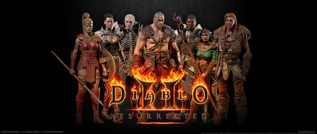 Diablo 2: Resurrected ultrawide Hintergrundbild 03