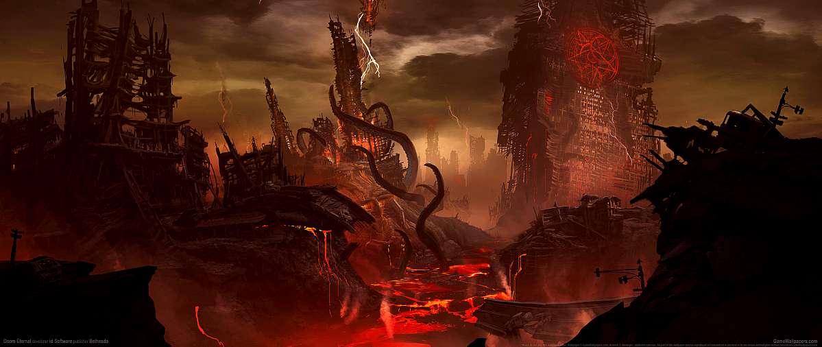 Doom Eternal ultrawide Hintergrundbild 01