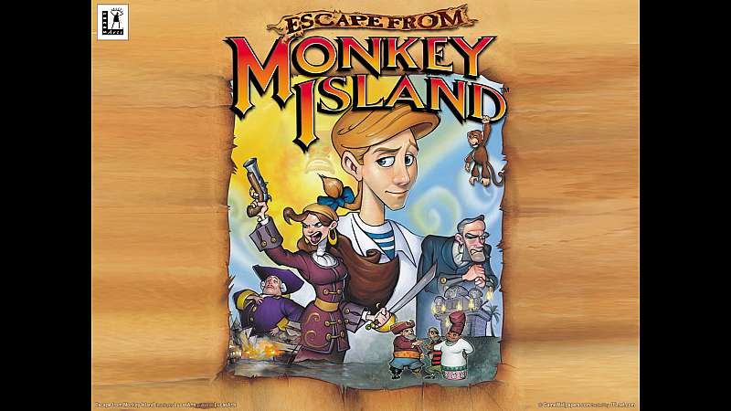 Escape from Monkey Island Hintergrundbild