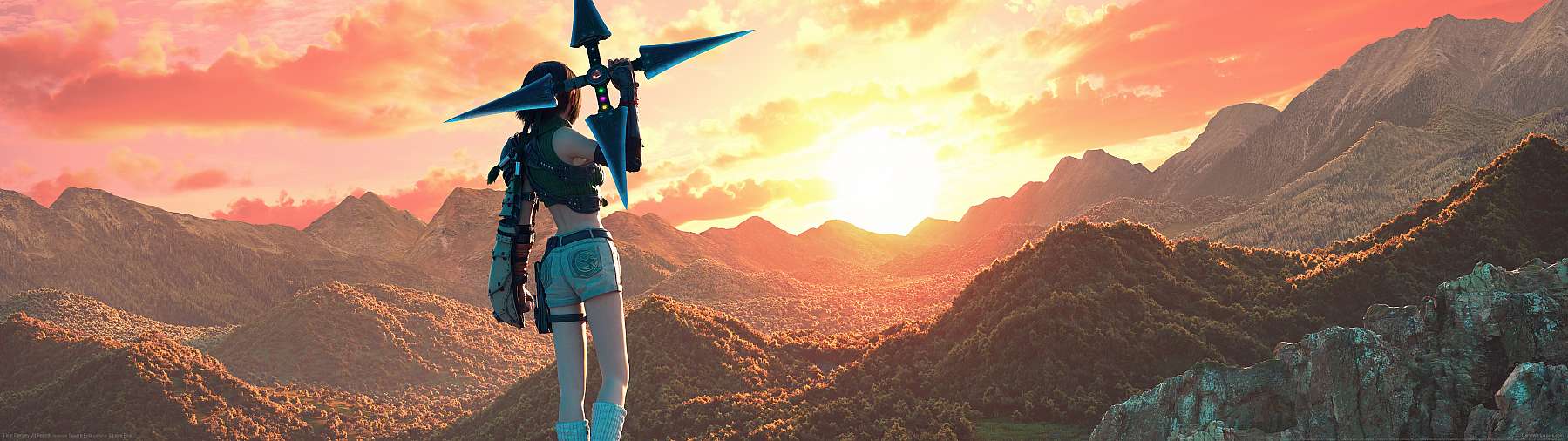 Final Fantasy VII Rebirth superwide Hintergrundbild 01