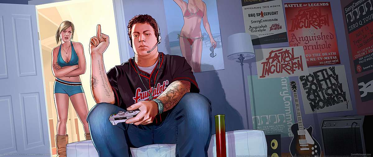 Grand Theft Auto 5 ultrawide Hintergrundbild 06