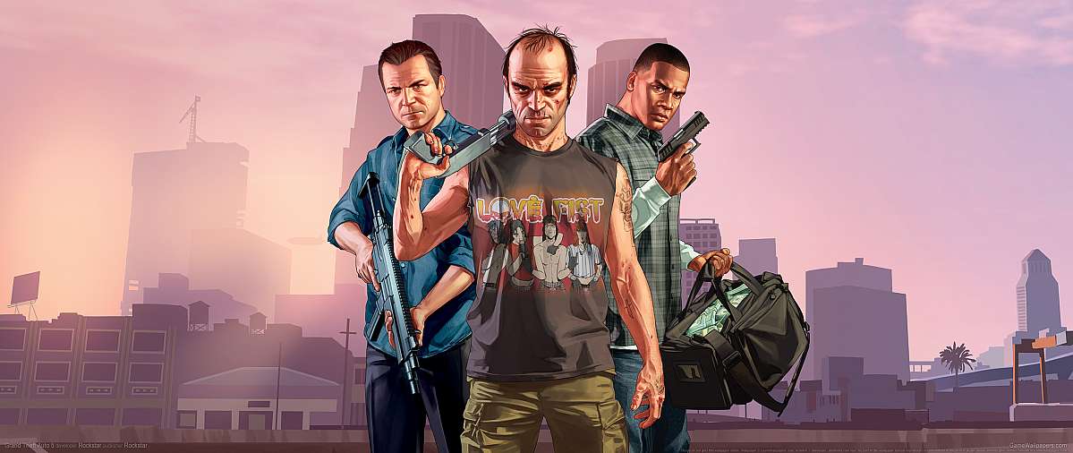Grand Theft Auto 5 ultrawide Hintergrundbild 08