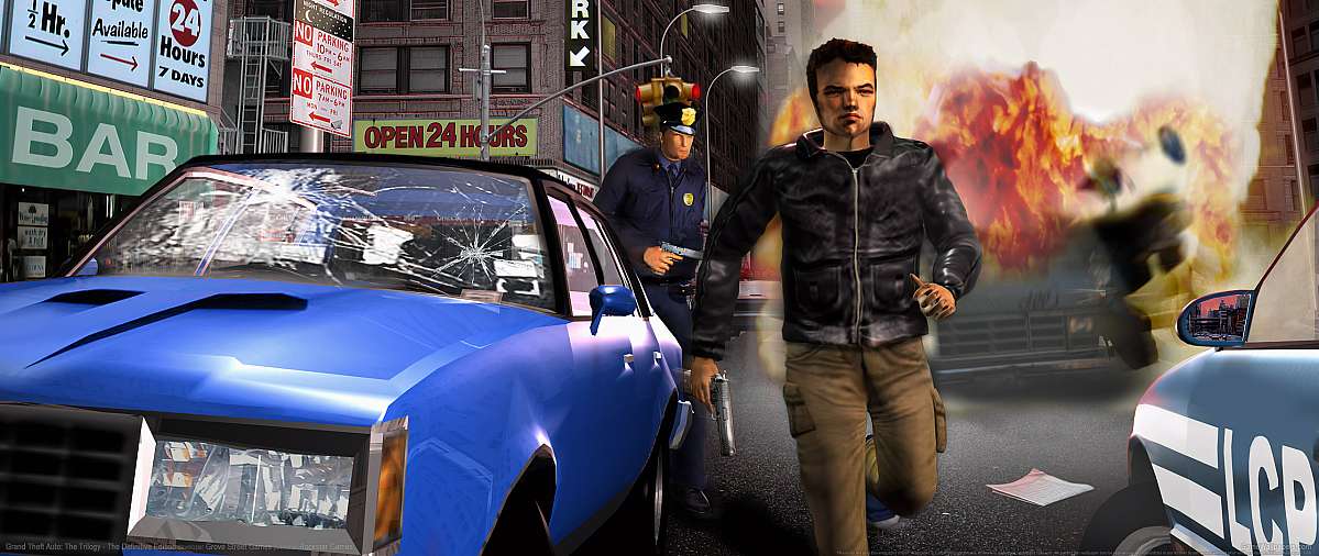 Grand Theft Auto: The Trilogy - The Definitive Edition ultrawide Hintergrundbild 01