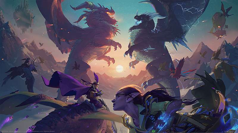 Hearthstone: Descent of Dragons Hintergrundbild