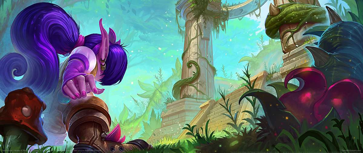 Hearthstone: Heroes of Warcraft - Journey to Un'Goro ultrawide Hintergrundbild 03