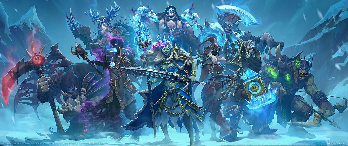 Hearthstone: Heroes of Warcraft - Knights of the Frozen Throne ultrawide Hintergrundbild 02