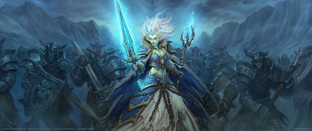 Hearthstone: Heroes of Warcraft - Knights of the Frozen Throne ultrawide Hintergrundbild 03