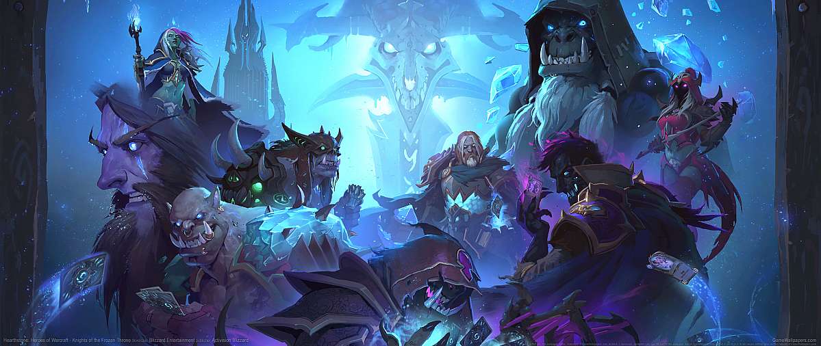 Hearthstone: Heroes of Warcraft - Knights of the Frozen Throne ultrawide Hintergrundbild 04
