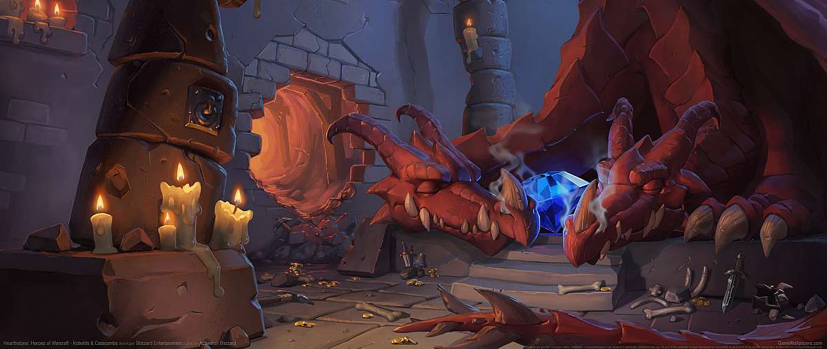 Hearthstone: Heroes of Warcraft - Kobolds & Catacombs ultrawide Hintergrundbild 01
